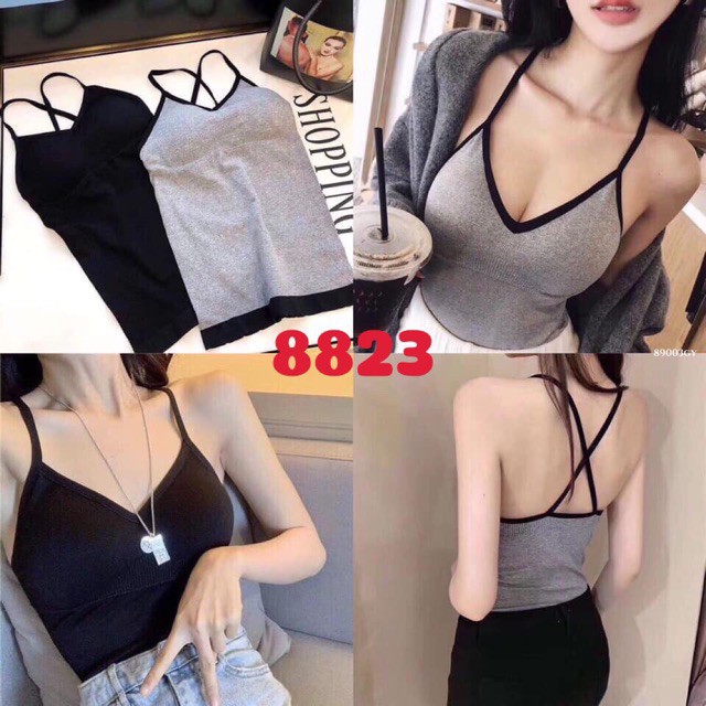 BRA COTTON CÓ ĐỆM MÚT DÁNG DÀI | BigBuy360 - bigbuy360.vn