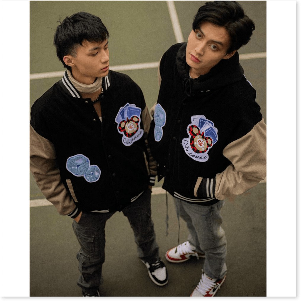 ÁO KHOÁC NHUNG BOMBER NAM NỮ,THIẾT KẾ HỌA TIẾT SIÊU NGẦU  THỜI TRANG KME.STORE