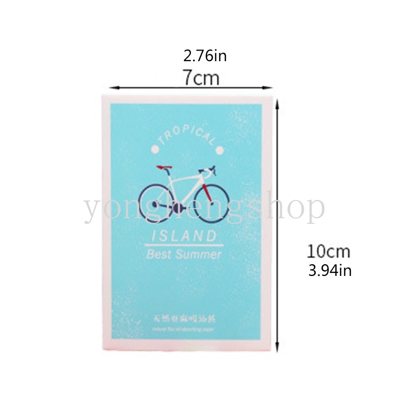 Hộp 50 Tờ Giấy Thấm Dầu Cho Da Mặt Tiện Dụng