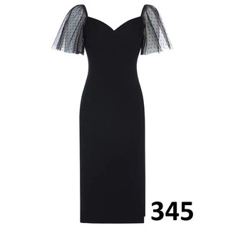 ĐẦM PHỐI TAY LƯỚI NỮ TÍNH-345