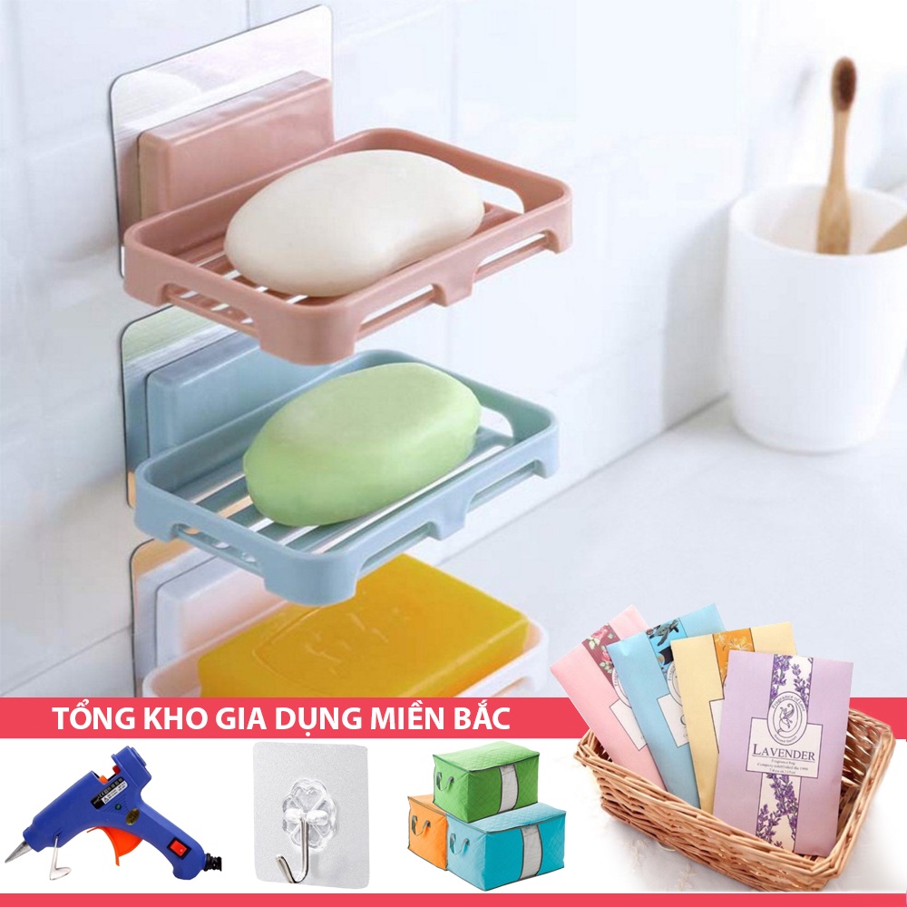 [Tổng Kho Sỉ] Giá Khay Nhựa Để Xà Phòng Nhà Tắm Sạch Sẽ - Kệ Xà Bông Để Đồ Đa Dạng Kiểu Dáng