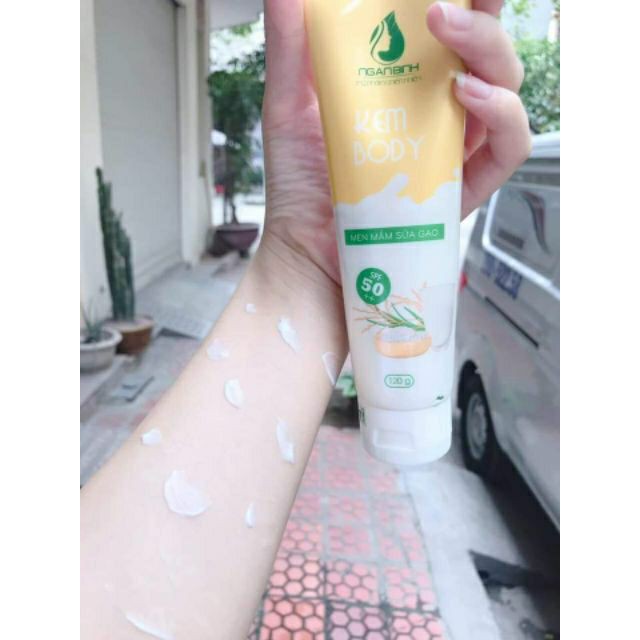 Kem body men mầm sữa gạo ngân bình, kem dưỡng đã ngân bình .... hàng mới, hàng chính hãng hàng công ty chính hãng | BigBuy360 - bigbuy360.vn