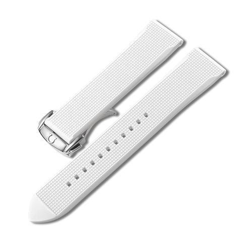 Dây Đồng Hồ Đeo Tay Thời Trang Bằng Cao Su Silicone Cao Cấp Omega Butterfly Flying 300 Seahorse 600 Omega 21mm