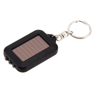 🎈Multifunctional Solar Energy 3 Light LED Electric Torch Key Chain Accessory