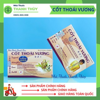 CỐT THOÁI VƯƠNG [Hộp 30 Viên] Hỗ Trợ Giảm Đau Xương Khớp, Góp Phần Giúp Xương Khớp Chắc Khỏe