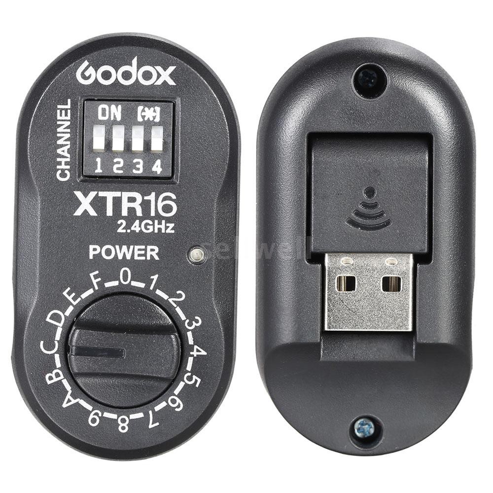 Đầu nhận không dây Godox XTR-16 2.4G dành cho máy X1C X1N XT-16 AD360/DE