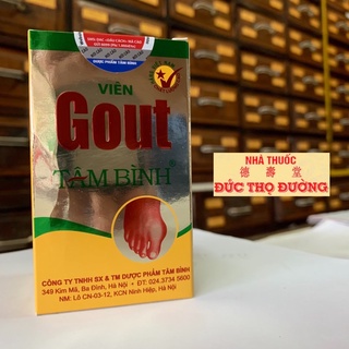 Gout Tâm Bình Sưng Viêm Đau ĐTĐ