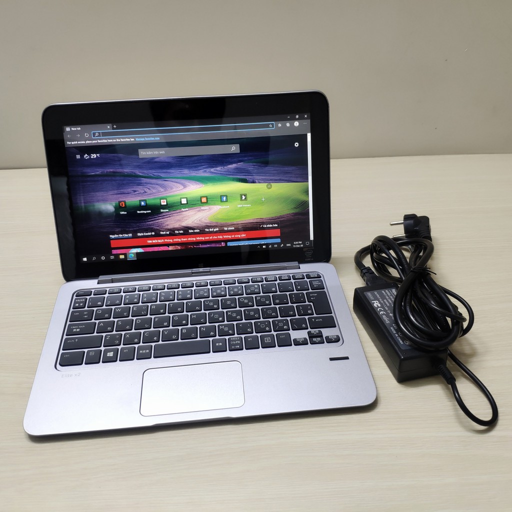 Laptop 2 trong 1 HP Elite X2 1011 G1 màn hình cảm ứng 11.6 inch 4GB RAM 128GB SSD hỗ trợ 4G LTE | BigBuy360 - bigbuy360.vn