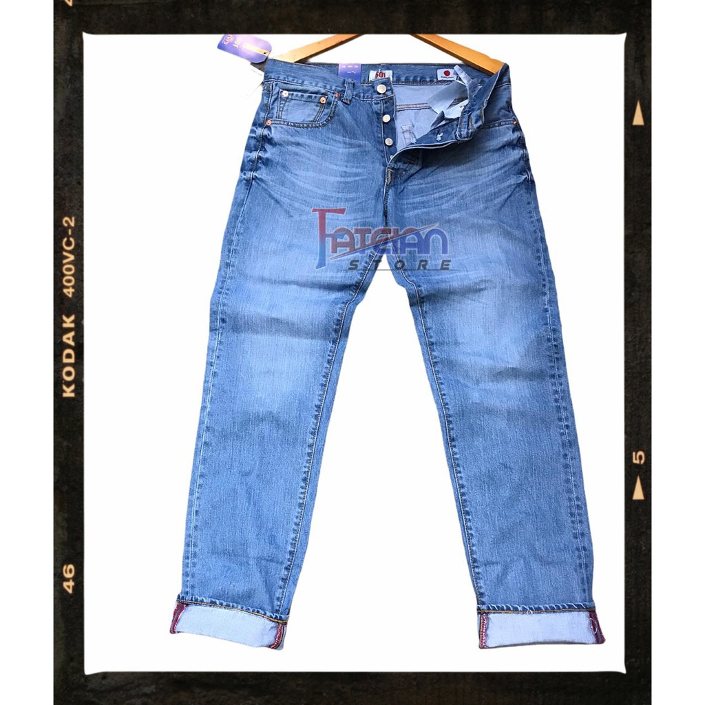 Quần jean dài thời trang cá tính Levis 501 cho nam