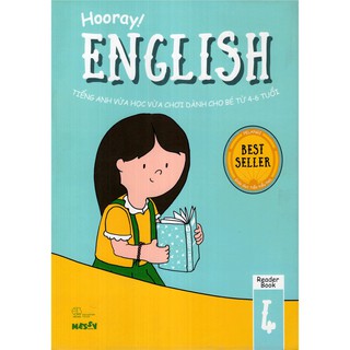 Sách - Hooray English - Tiếng Anh Vừa Học Vừa Chơi Dành Cho Bé Từ 4-6 Tuổi (Reader Books 4)