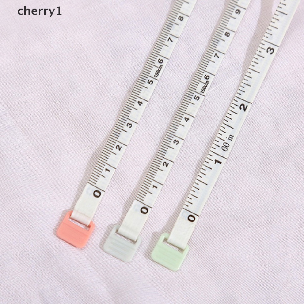 (cherry1) Thước Cuộn Đo Chiều Cao 150cm / 60 &quot;Có Thể Thu Gọn Di Động