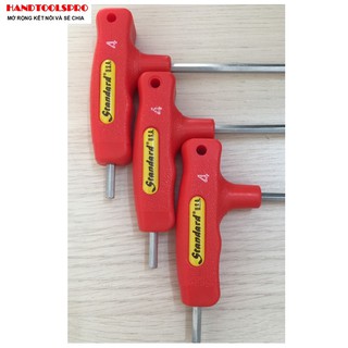 4mm Lục giác bi có tay cầm chữ T STANDARD