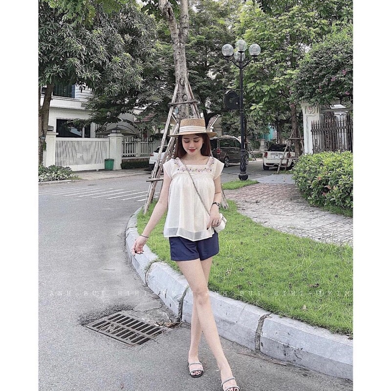 Bigsize 55-95kg sét bộ tơ thêu + quần