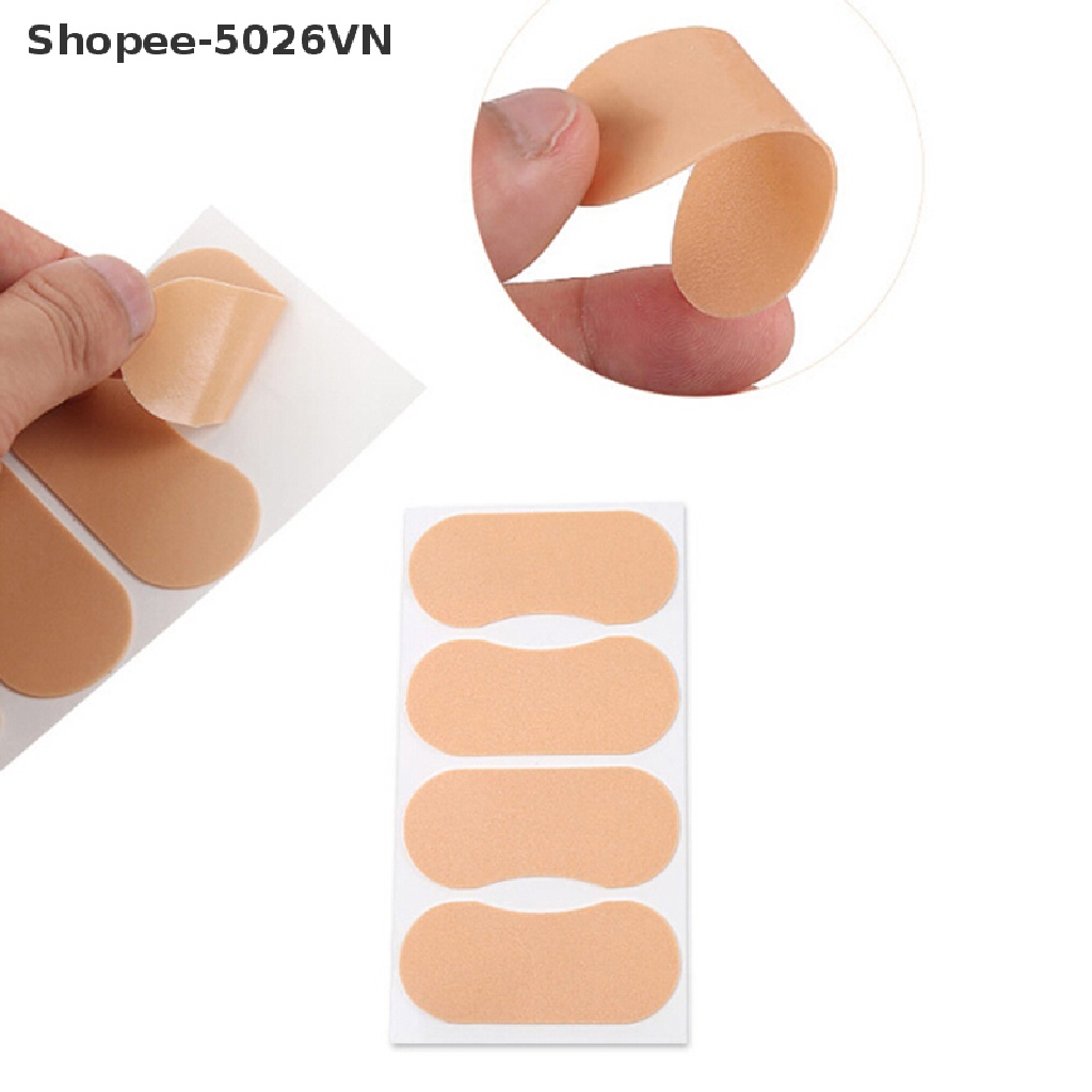 [Hàng mới về] Tấm 4 miếng dán gót bảo vệ bàn chân mềm chống nước thông dụng