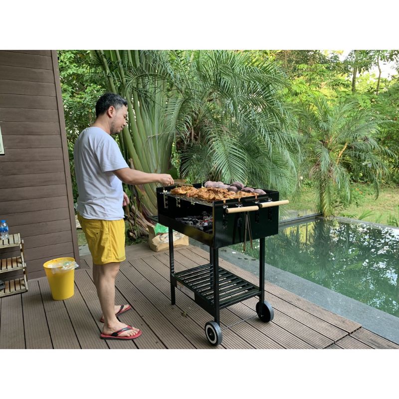 Bếp Nướng Than Hoa Landman CK350 Free Ship