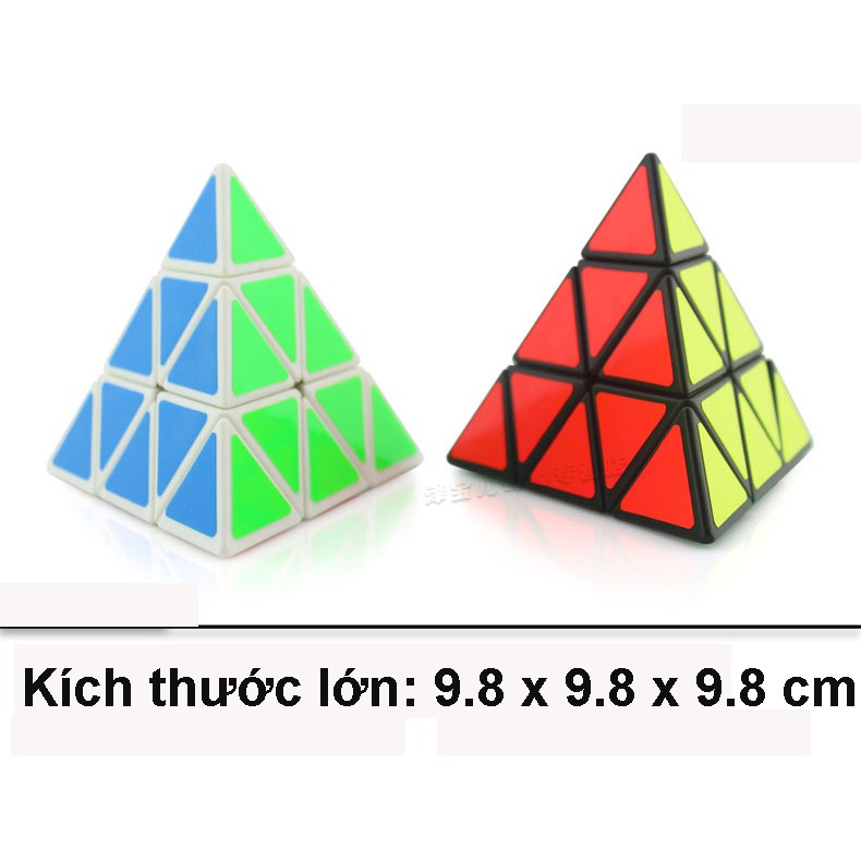 Rubik Tam Giác 3 Tầng - Rubik Biến Thể Hình Kim Tự Tháp - Cube King Turn The Cube (kích thước lớn)