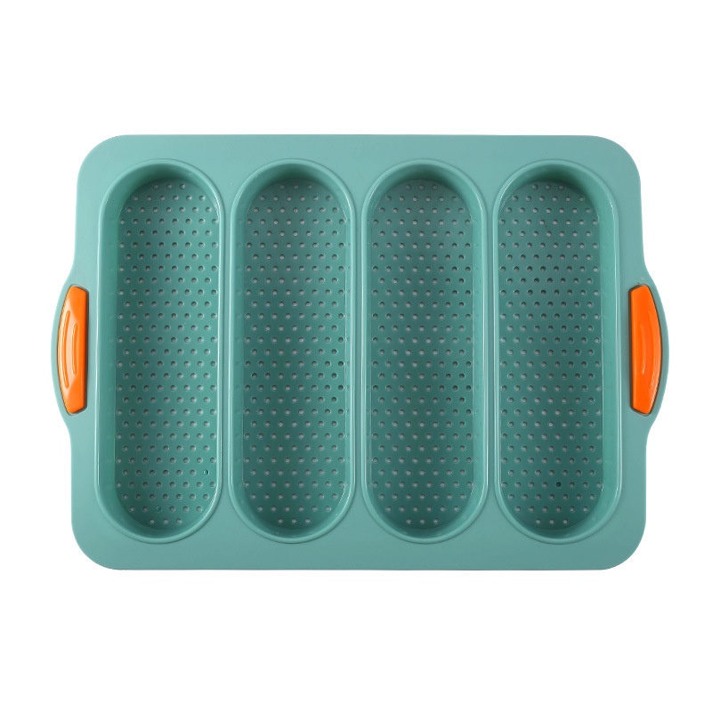 Khuôn Silicone 4 Loại Chống Dính Làm Bánh Tráng Miệng