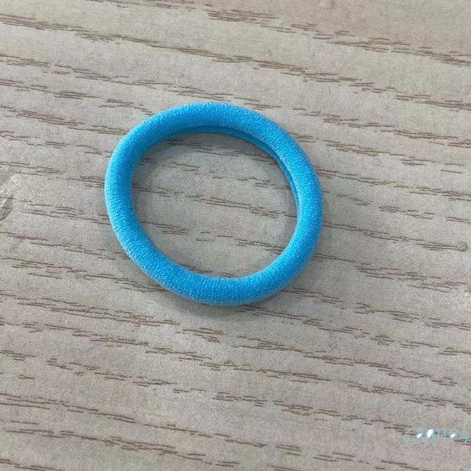 Dây buộc tóc co giãn đàn hồi màu kẹo ngọt không đường may thời trang cho nữ