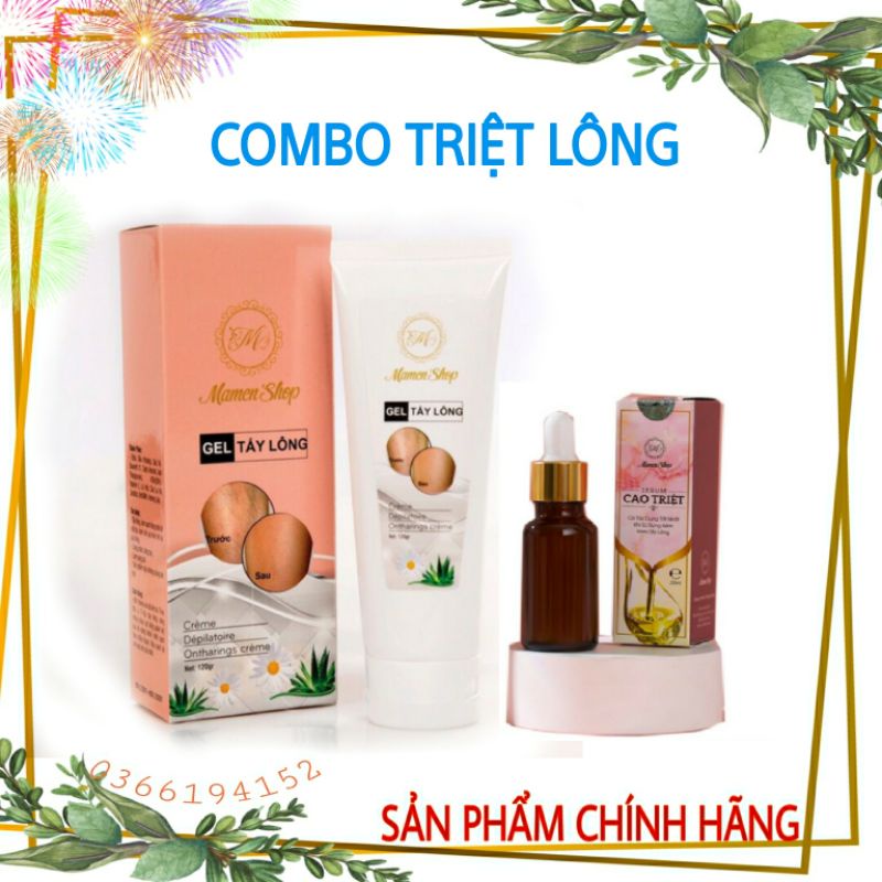 Combo triệt lông vĩnh viễn Mamen shop- tẩy lông nách, lông tay, lông chân, bikini- tẩy sạch sau 5p, không đau rát