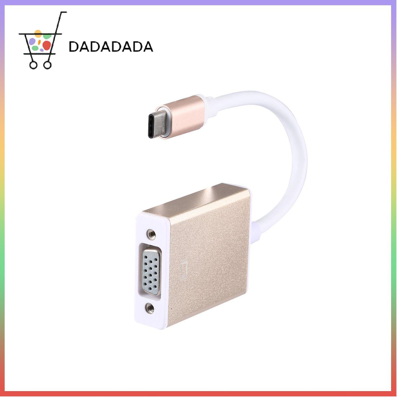 Dây Cáp Chuyển Đổi Từ Cổng Usb C Sang Cổng Vga 3 Cổng Dành Cho Macbook