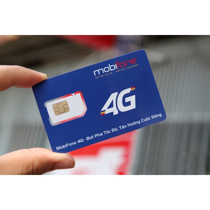 Sim trắng Mobifone 4G tự thay tại nhà