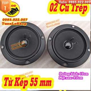 LOA TREBLE BMB 10CM TRÒN – 02 CHIẾC- LOẠI TỪ KÉP