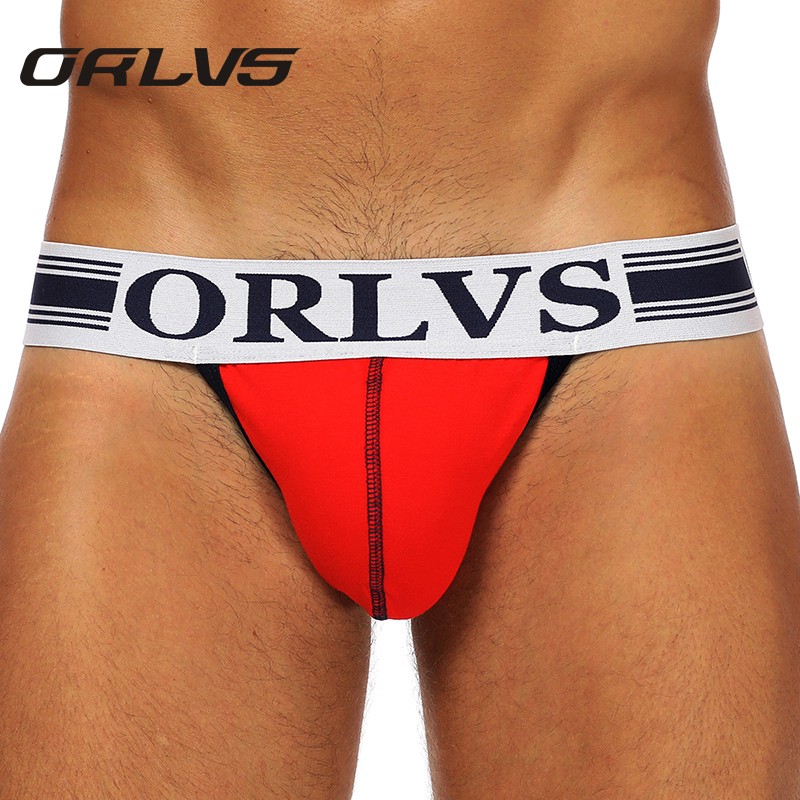 Sale 70% Đồ lót nam gợi cảm Jockstrap G String Thongs Lưới thoáng khí OR160, White,M Giá gốc 63,000 đ - 104B57