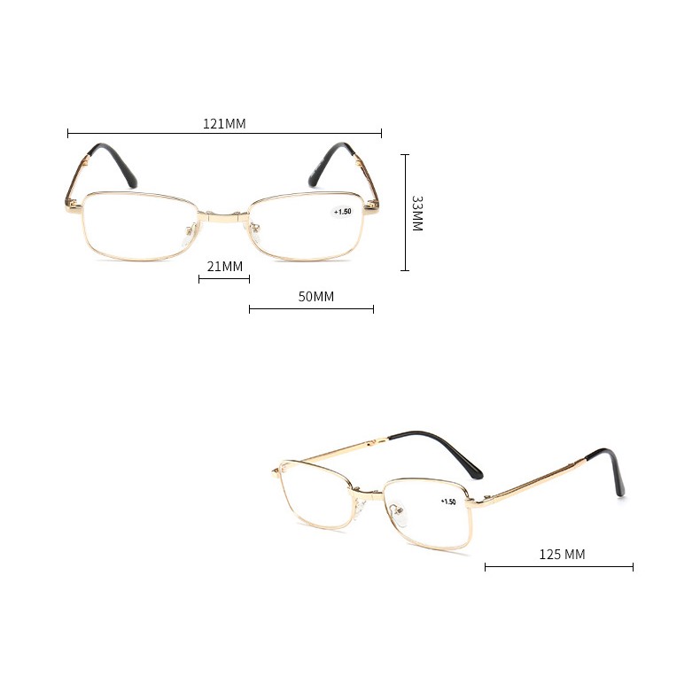 Kính viễn 1 tròng gọng gấp - Mã KV103