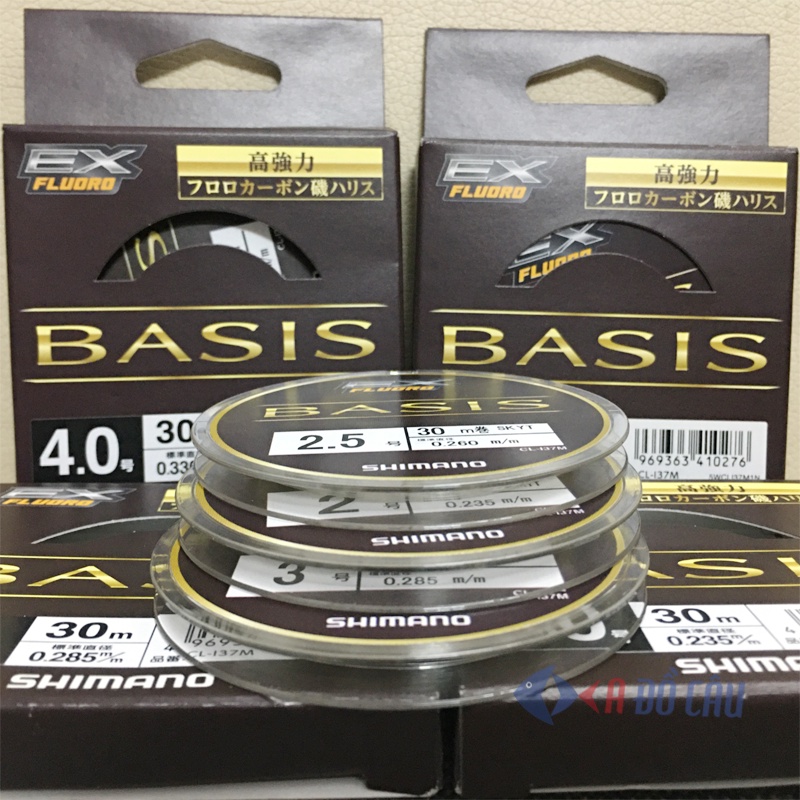 Dây thẻo carbon Shimano EX Fluoro Basic Nhật Bản