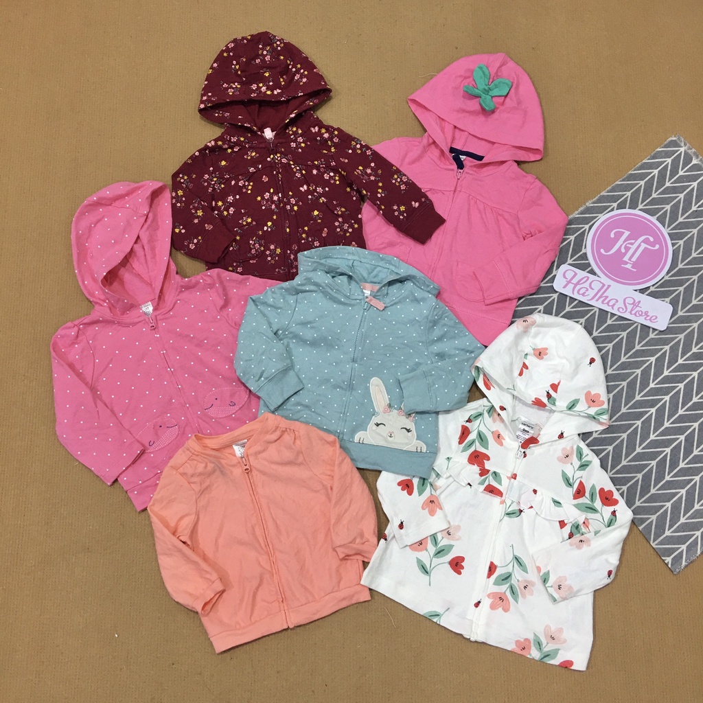 Jacket / Áo khoác C'4RT£R bé gái 3-13kg