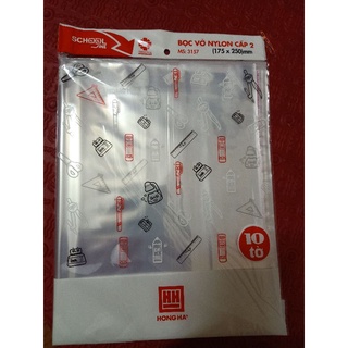 Bọc vở lí lông hồng hà bọc cấp 1 x11000 bọc cấp 2 x13000