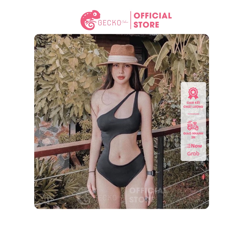 Bikini Đồ Bơi 1 Mảnh Liền Khoét Eo Nhiều Màu GK0112 (Ảnh Thật)