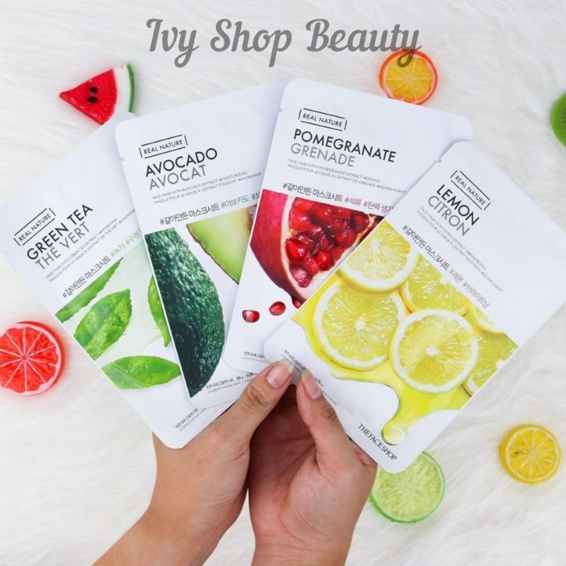 [Chính Hãng] Mặt Nạ The Face Shop Real Nature Mask Sheet TFS 20g