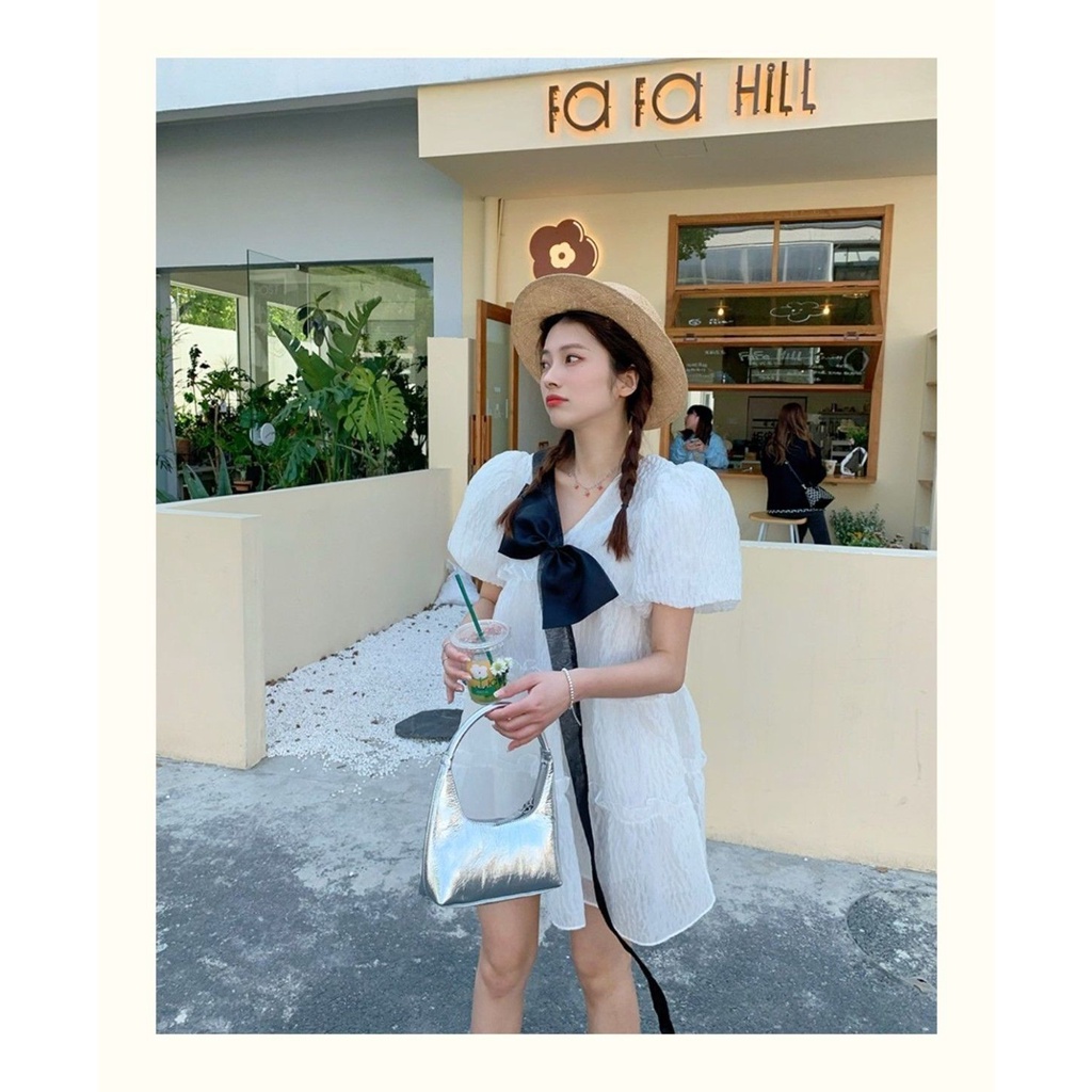 Túi Xách Da PU Bóng Thiết Kế Phong Cách Hàn Quốc Thời Trang Cho Nữ