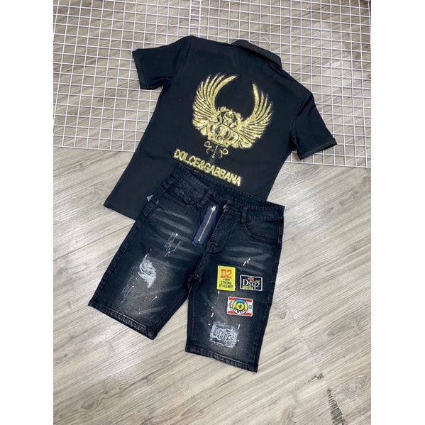 quần jeans short nam+hình thật chụo sàn | BigBuy360 - bigbuy360.vn