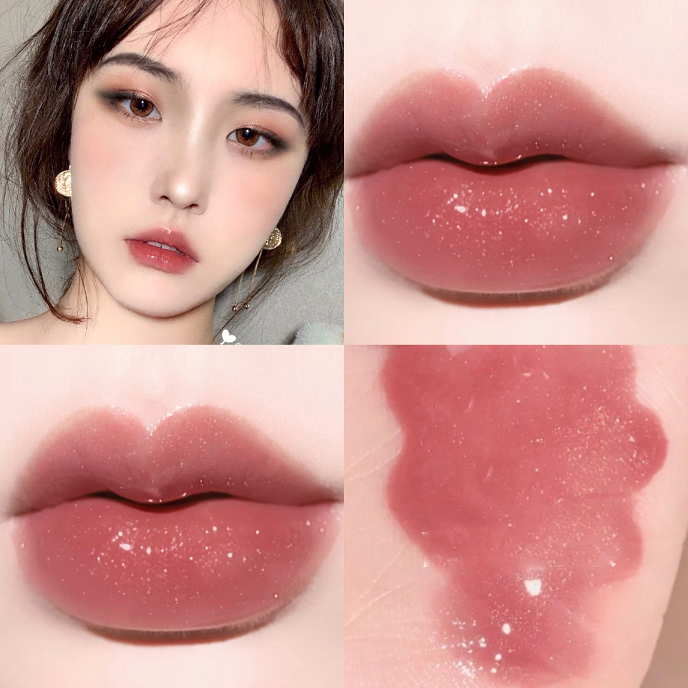 [Hàng mới về] Son bóng dạng thạch ánh nhũ chống thấm nước và không phai màu