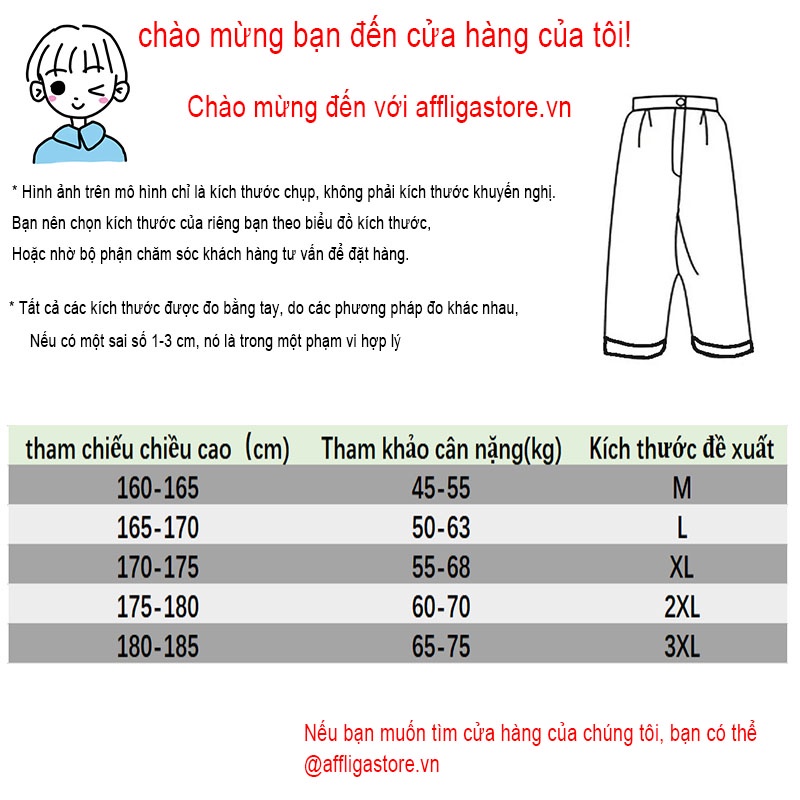 Quần dài ống rộng thoáng khí in chữ phong cách Hàn Quốc thời trang cho nam