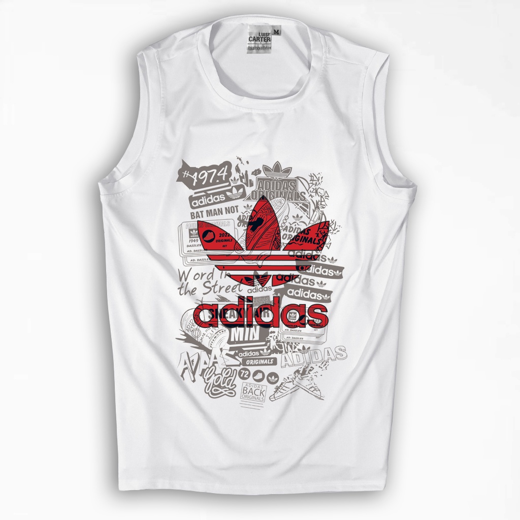 Áo Thun Ba Lỗ Adidas Nam Nữ Chính Hãng, Áo Phông Tanktop Adidas Họa Tiết 01 - 08