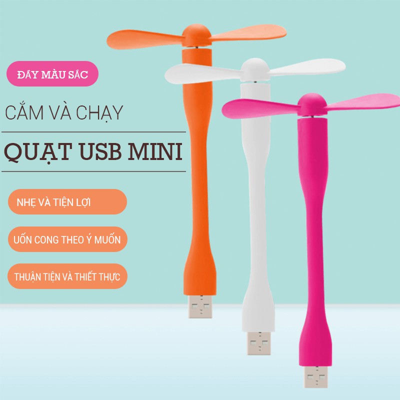 [HÀNG CÓ SẴN] Quạt USB quạt máy tính USB xiaomi quạt USB nhỏ gọn tiện lợi di động | BigBuy360 - bigbuy360.vn