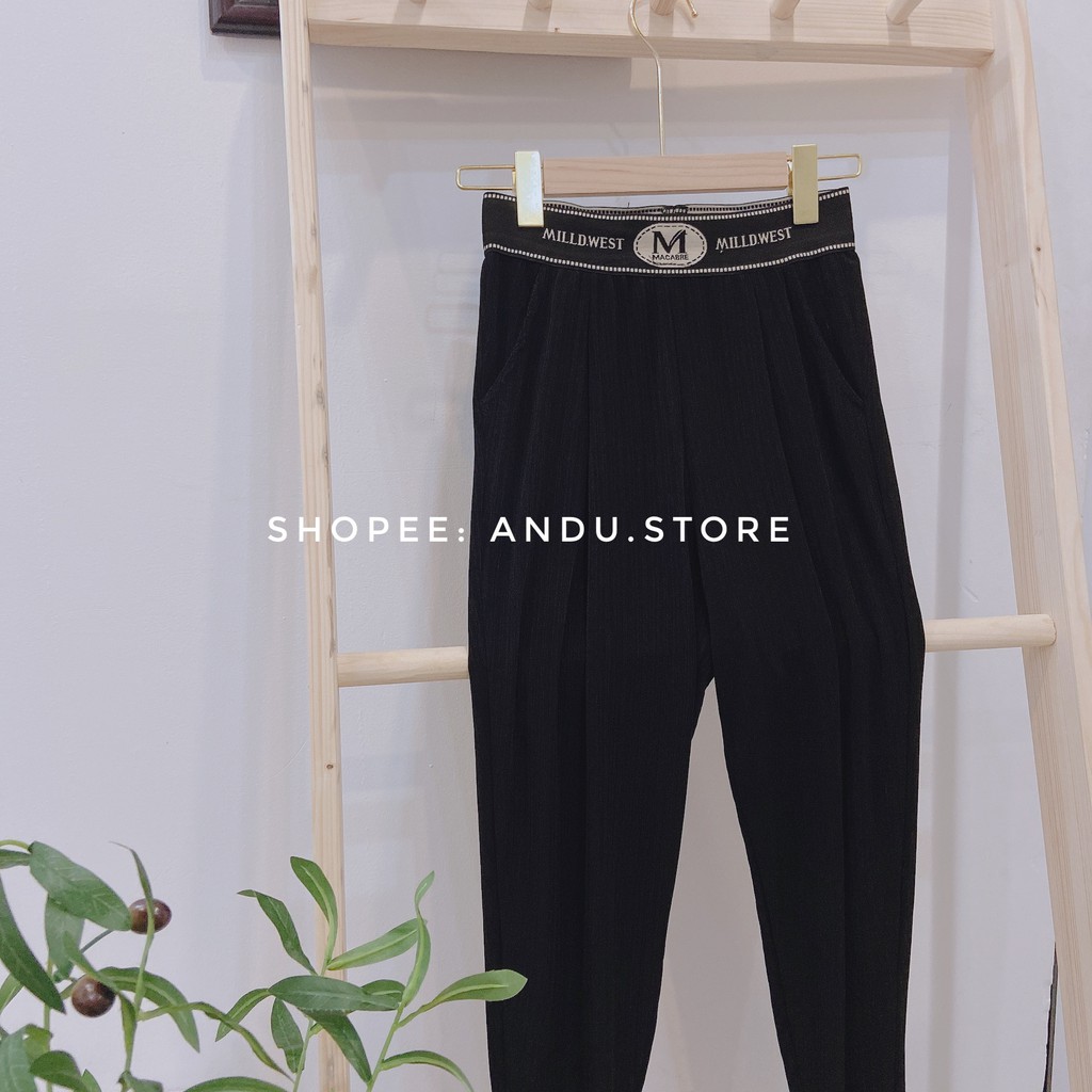 Quần bom nữ cạp chun 💗RẺ ĐẸP💗 chất tăm lạnh siêu co dãn, không bai dão