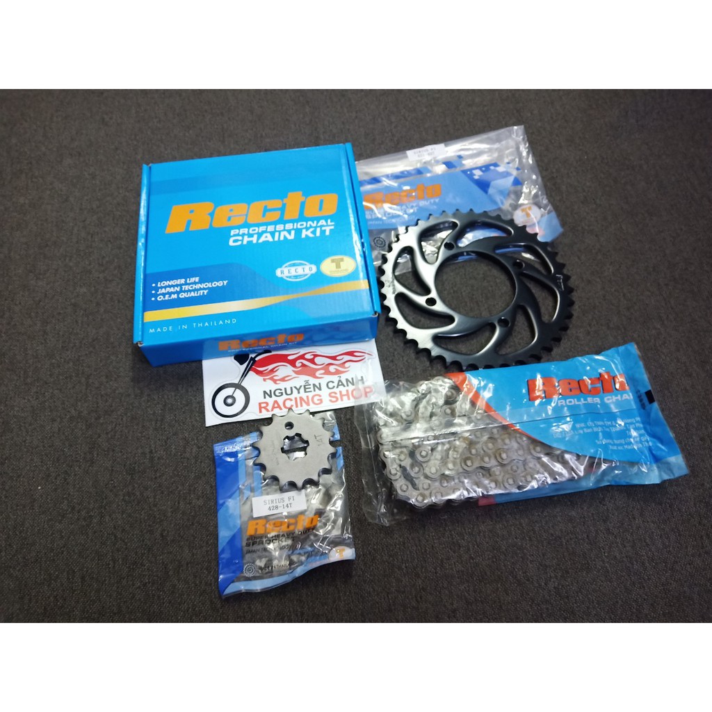 Sên nhông dĩa recto sirius Fi