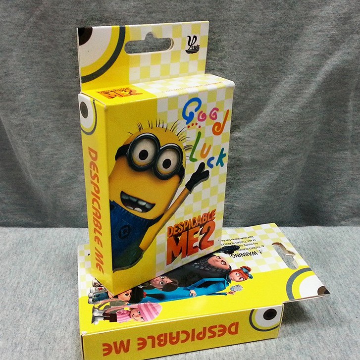 Bộ bài Tây anime minion, bộ tú poker minions 54 lá in hình anime manga dễ thương độc đáo