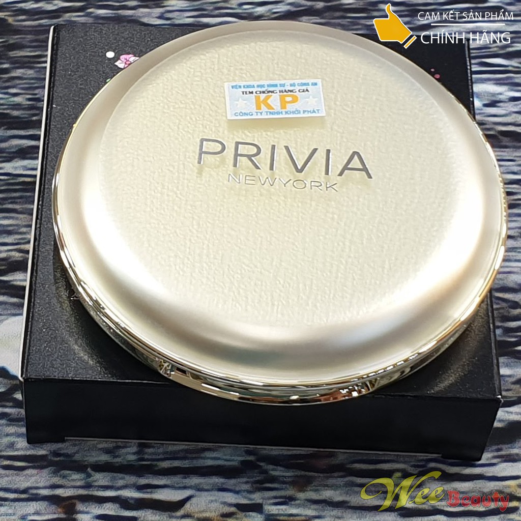 Phấn Phủ Ngọc Trai Dưỡng Da Siêu Mịn - Privia 20g [Hàn Quốc] | BigBuy360 - bigbuy360.vn