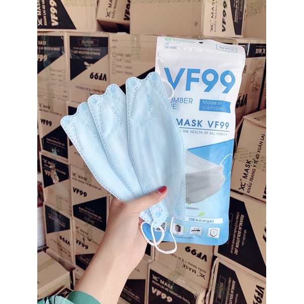 [Thùng 300 cái] Khẩu trang 4D y tế XL Mask VF 99