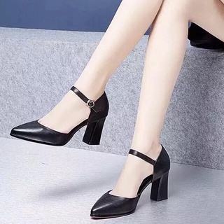 Giày Cao Gót 7p Đế Trụ Dễ Đi