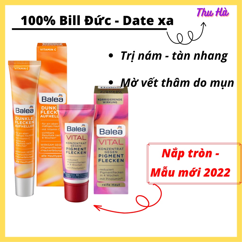 Kem nám Balea - Kem tàn nhang Đức