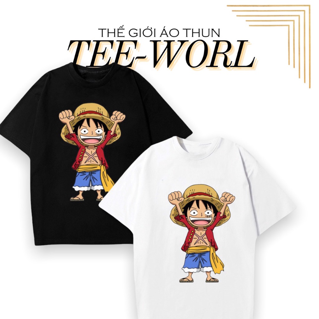 Áo thun Luffy Gear 5, Áo Anime One Piece mẫu mới cực ngầu, cực đẹp