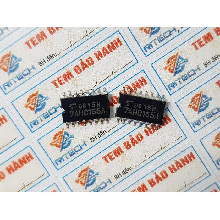 Combo 4 con] 74HC165A, TC74HC165AF IC Số SOP-16 5.2mm