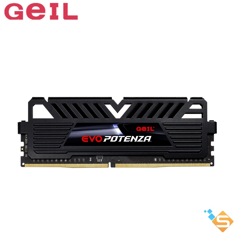 Ram PC GEIL EVO Potenza 8GB (1x8GB) DDR4 bus 2666MHz CL16 Black - Bảo Hành Chính Hãng 3 Năm