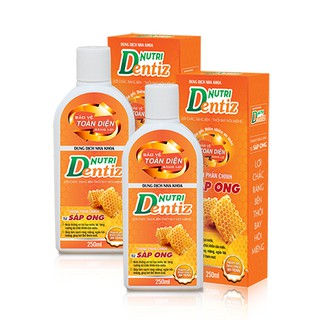 Nước súc miệng NUTRI DENTIZ - Dung dịch nha khoa giúp lợi chắc, răng bền, thổi bay hôi miệng.